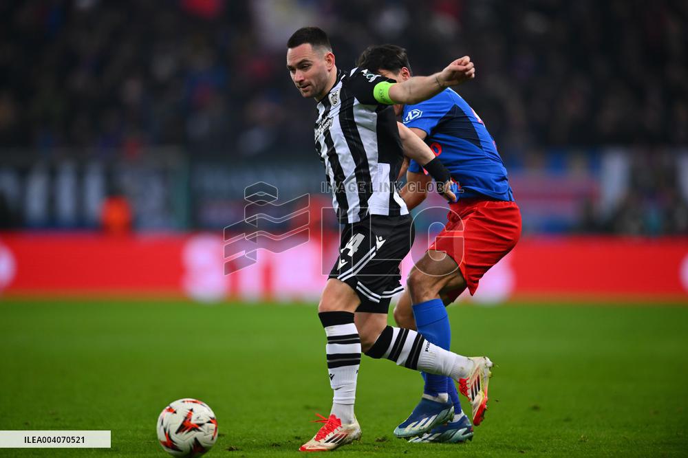 FCSB Bukarest v PAOK FC - UEFA Europa League 2024/25 League Knockout Play-off Second Leg