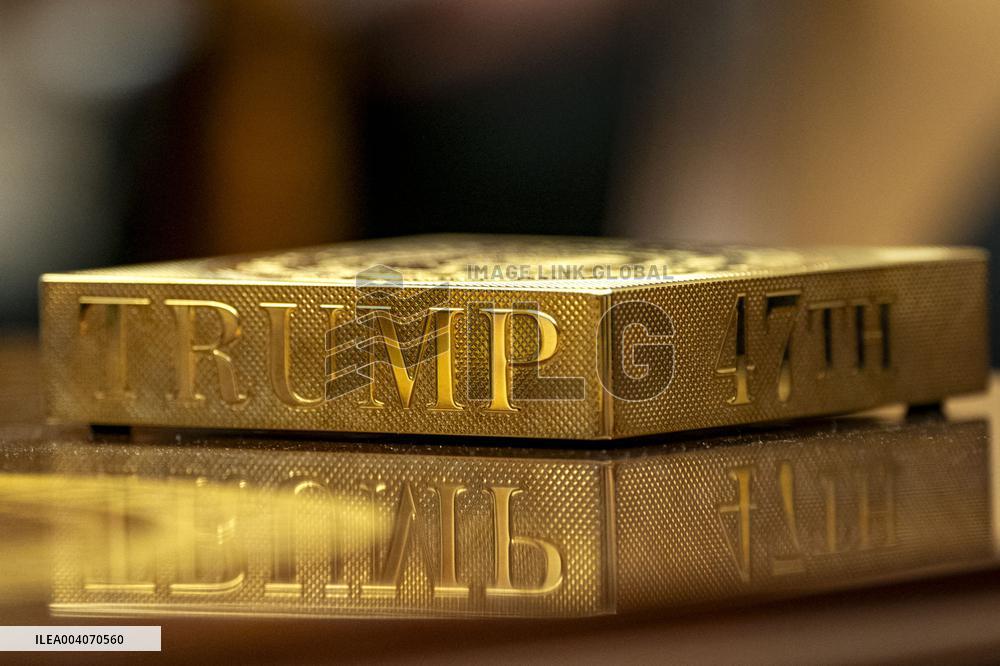 French President Macron Visits the White House in Washington, DC