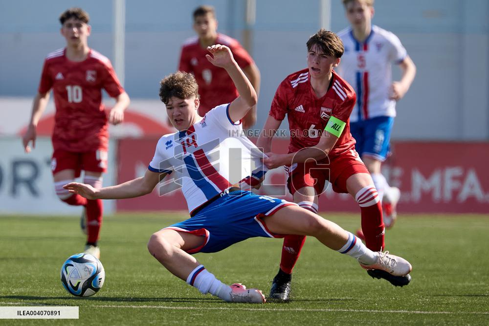 Gibraltar v Faroe Islands - UEFA Youth Boys U16