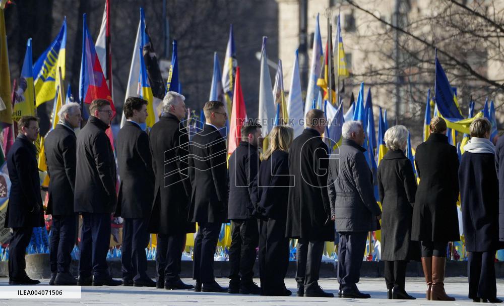 3rd anniversary of Russia's invasion of Ukraine