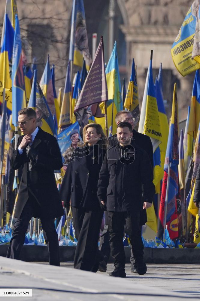 3rd anniversary of Russia's invasion of Ukraine