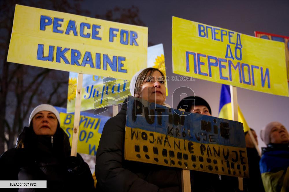 Third Anniversary Of Russian Invasion On Ukraine