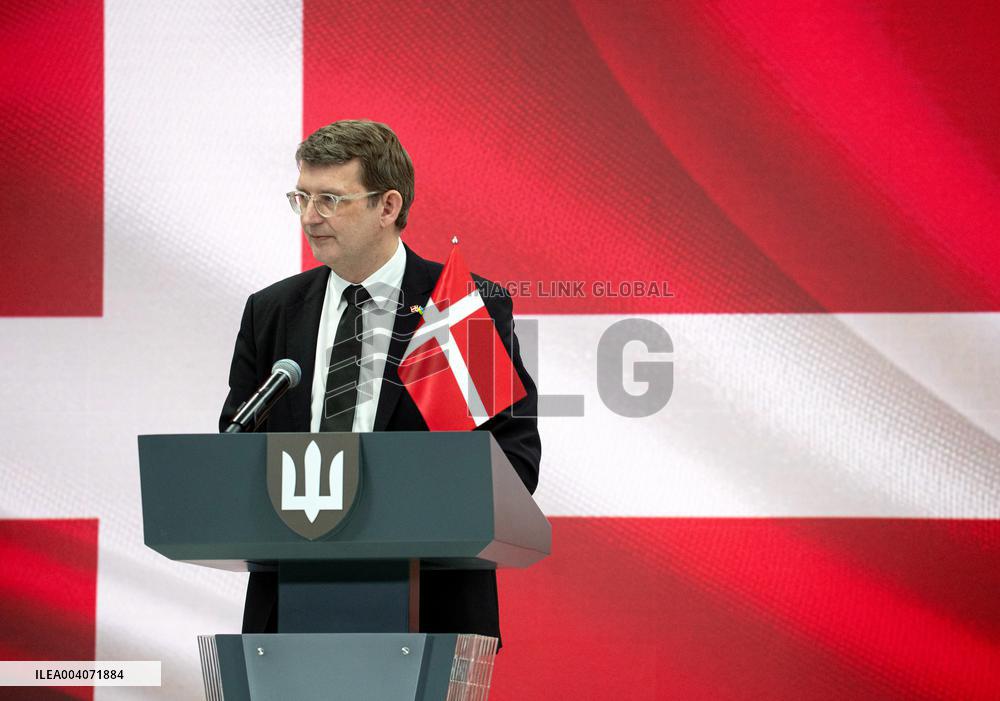 Joint press conference of Defense Ministers of Ukraine and Denmark in Kyiv