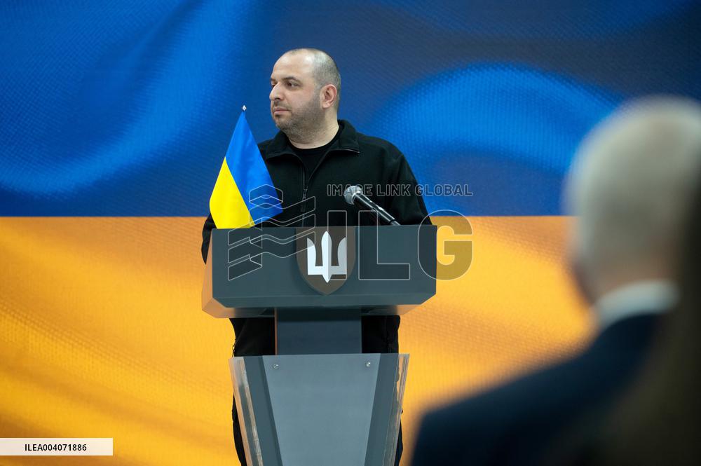 Joint press conference of Defense Ministers of Ukraine and Denmark in Kyiv