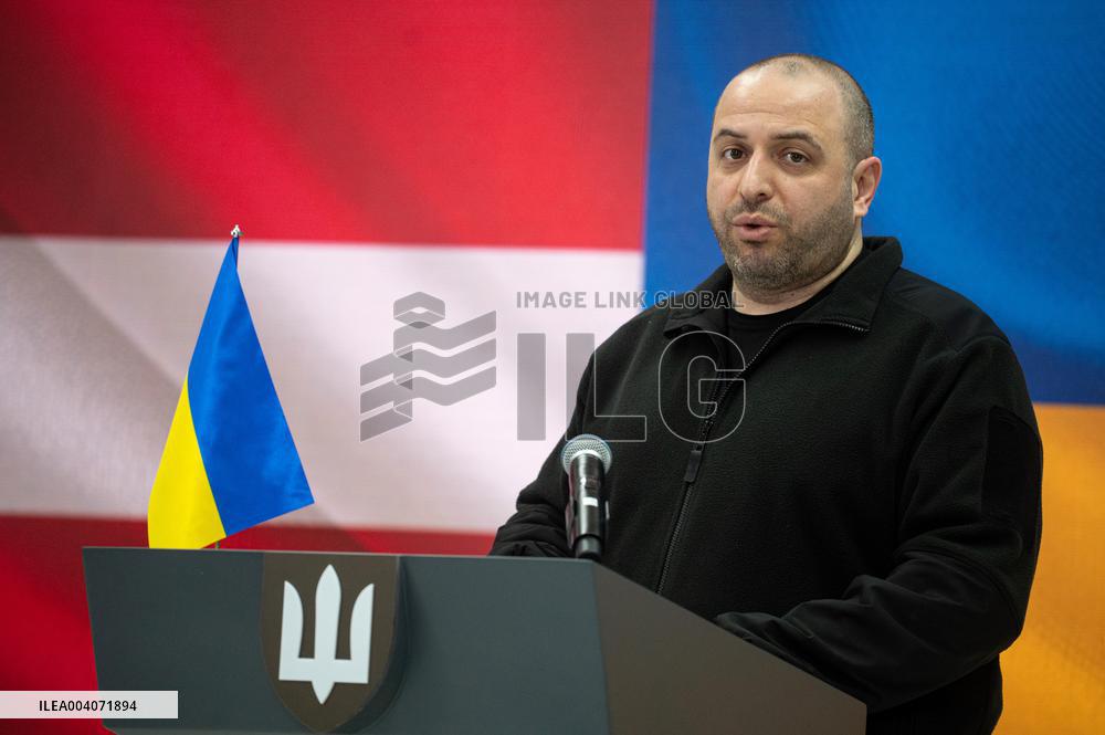 Joint press conference of Defense Ministers of Ukraine and Denmark in Kyiv