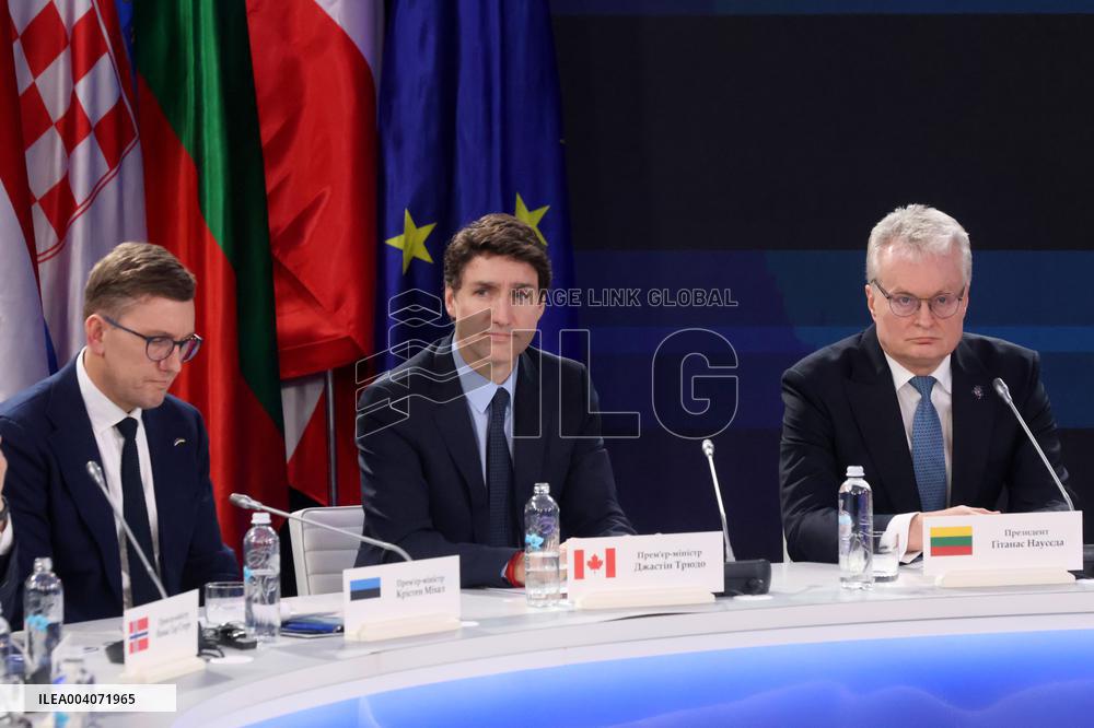 Support Ukraine summit with participation of EU leaders and partner states takes place in Kyiv