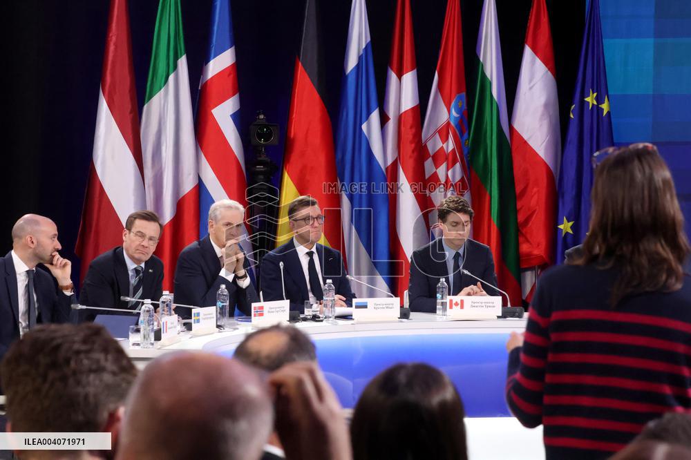 Support Ukraine summit with participation of EU leaders and partner states takes place in Kyiv