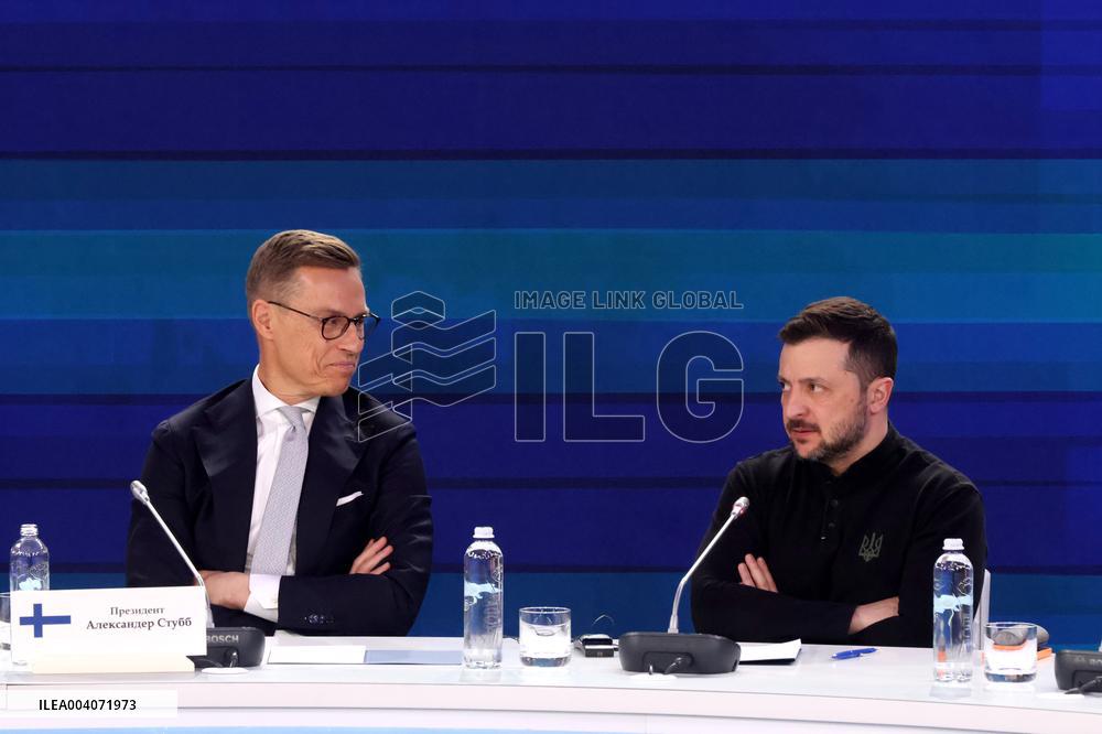 Support Ukraine summit with participation of EU leaders and partner states takes place in Kyiv