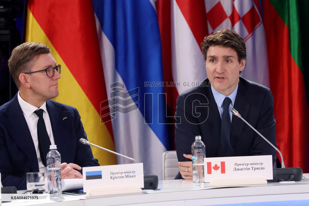 Support Ukraine summit with participation of EU leaders and partner states takes place in Kyiv