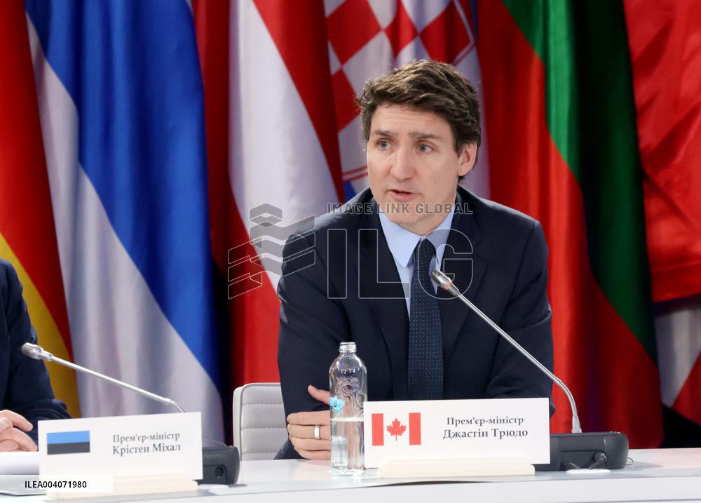 Support Ukraine summit with participation of EU leaders and partner states takes place in Kyiv