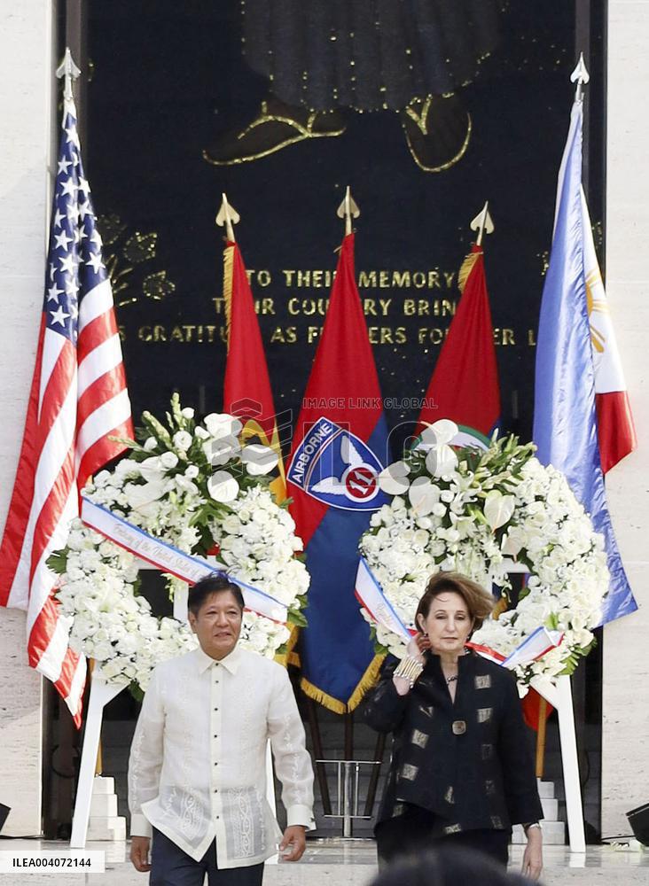 Memorial event for 80th anniv. of Battle of Manila