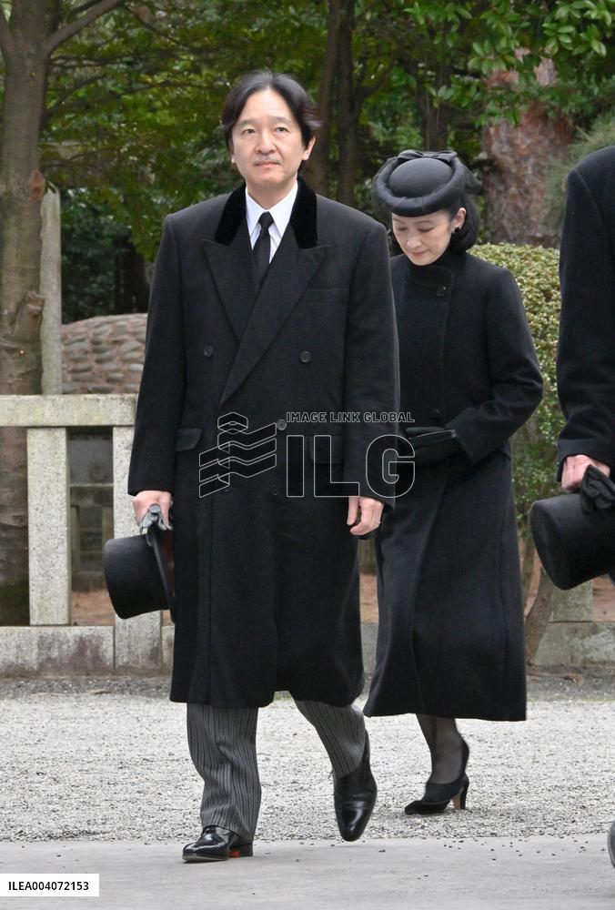 100th day of Princess Yuriko's death