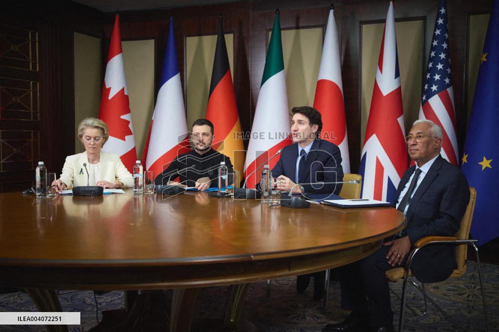 World Leaders in Kyiv for Ukraine Invasion Anniversary