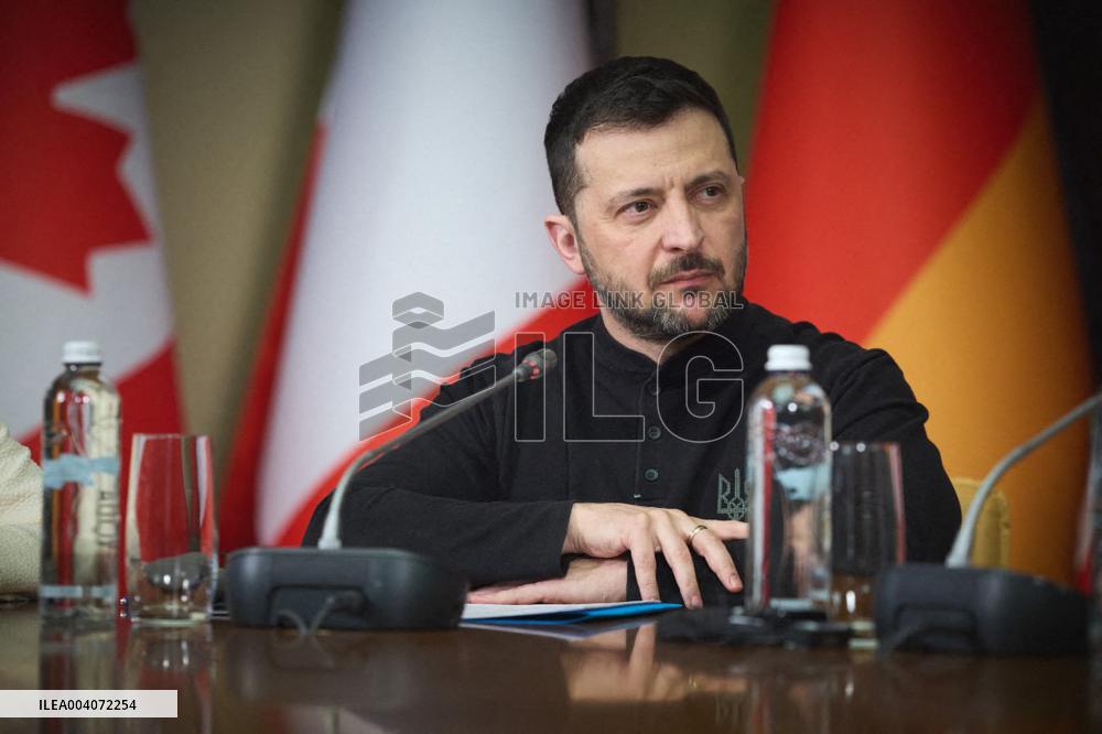 World Leaders in Kyiv for Ukraine Invasion Anniversary