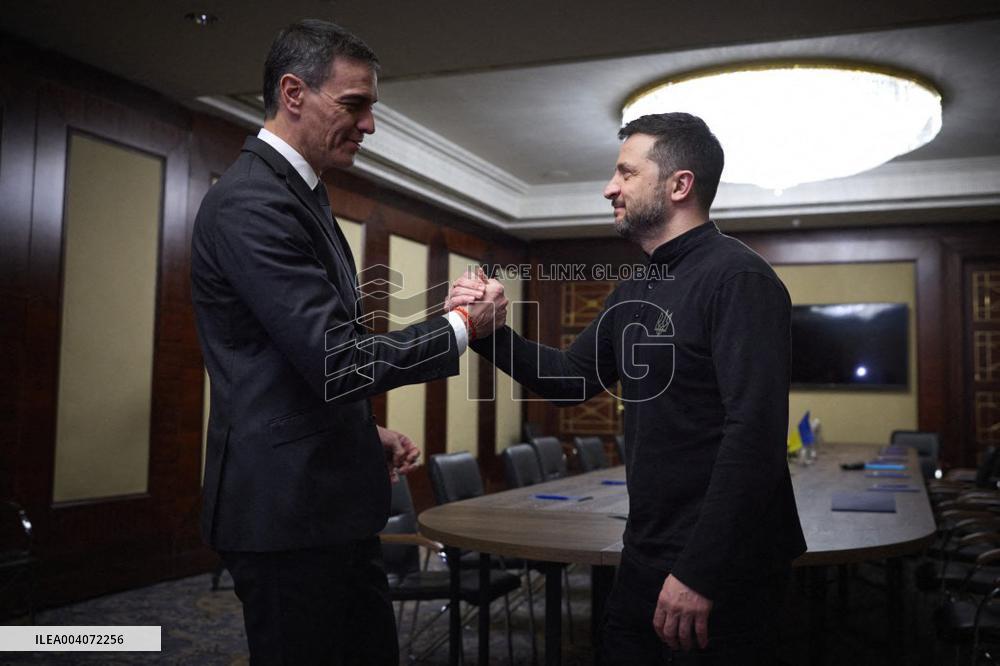 World Leaders in Kyiv for Ukraine Invasion Anniversary