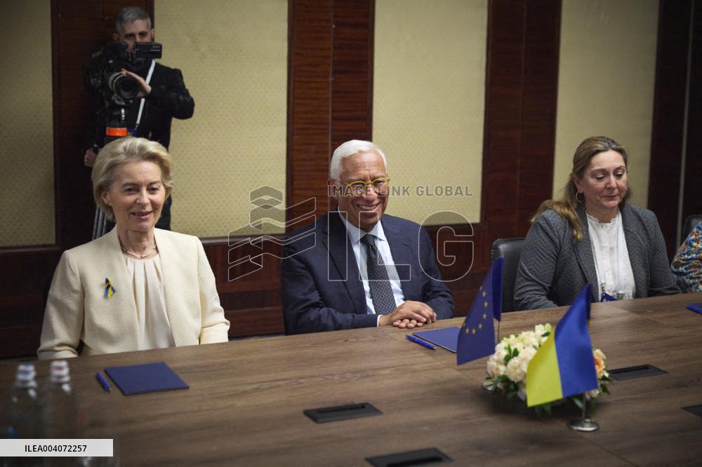 World Leaders in Kyiv for Ukraine Invasion Anniversary