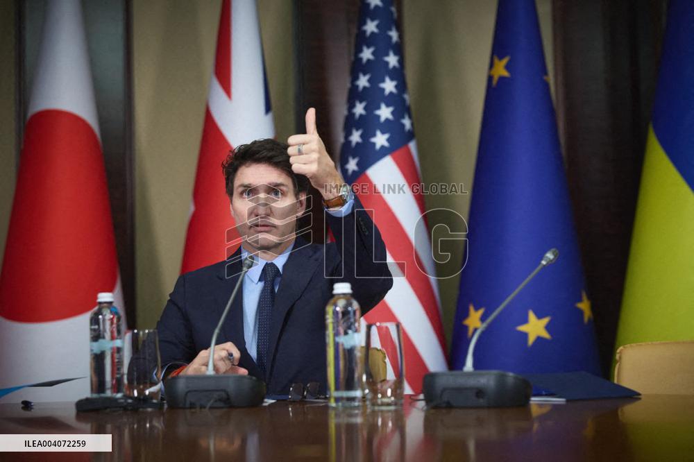 World Leaders in Kyiv for Ukraine Invasion Anniversary