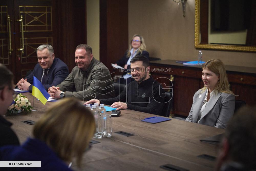 World Leaders in Kyiv for Ukraine Invasion Anniversary