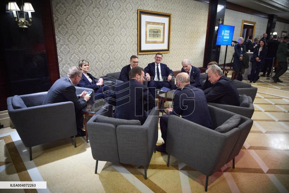 World Leaders in Kyiv for Ukraine Invasion Anniversary