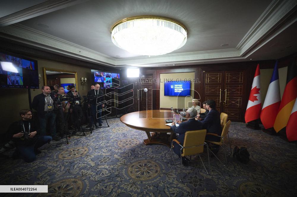 World Leaders in Kyiv for Ukraine Invasion Anniversary