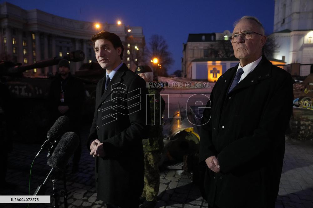 World Leaders in Kyiv for Ukraine Invasion Anniversary
