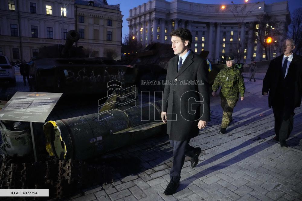 World Leaders in Kyiv for Ukraine Invasion Anniversary