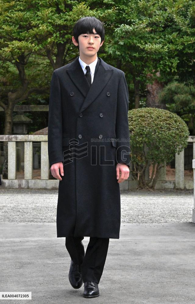 100th day of Princess Yuriko's death