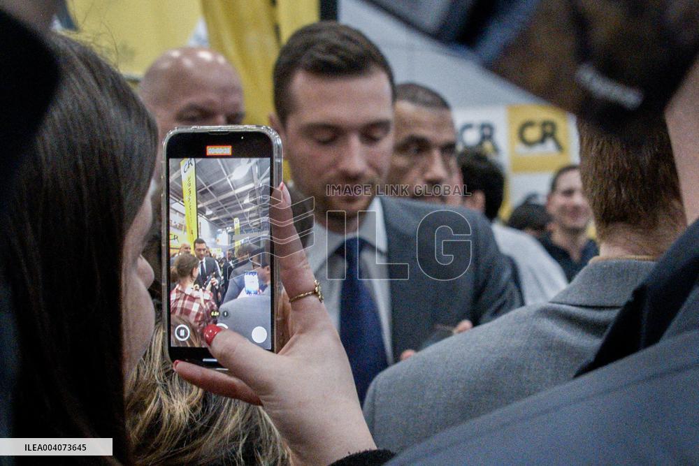 Jordan Bardella at Agriculturel Fair - Paris
