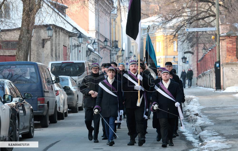 Tartu celebrating Estonian Independence Day
