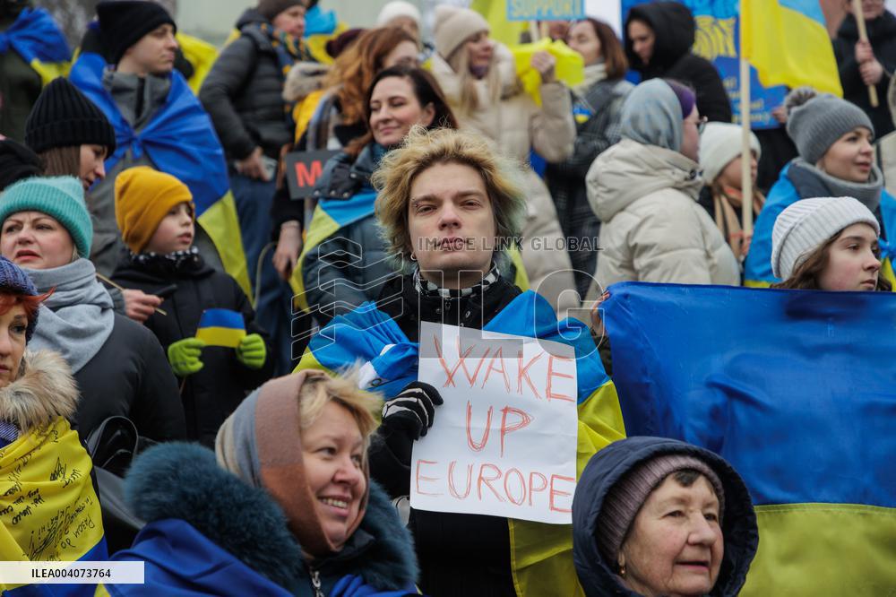 Ukraine protest in Tallinn