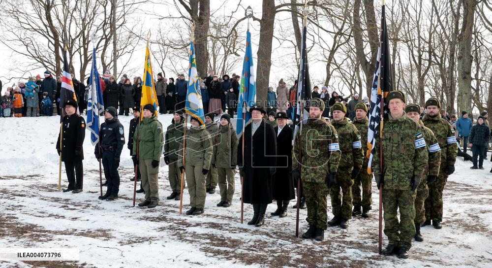 Tartu celebrating Estonian Independence Day