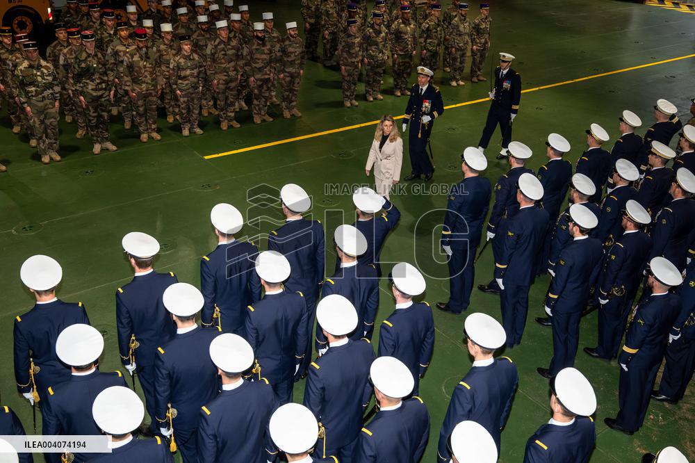 Departure of The Joan of Arc Mission 25 - Toulon