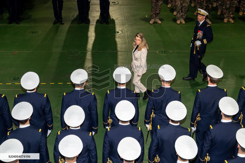 Departure of The Joan of Arc Mission 25 - Toulon