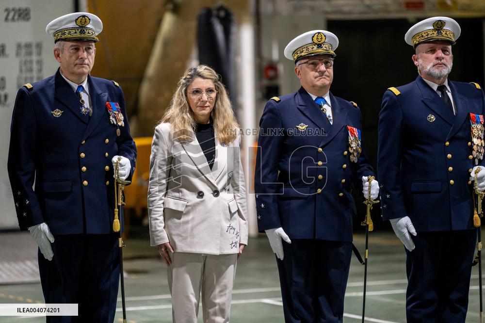 Departure of The Joan of Arc Mission 25 - Toulon