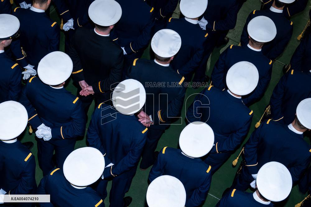 Departure of The Joan of Arc Mission 25 - Toulon