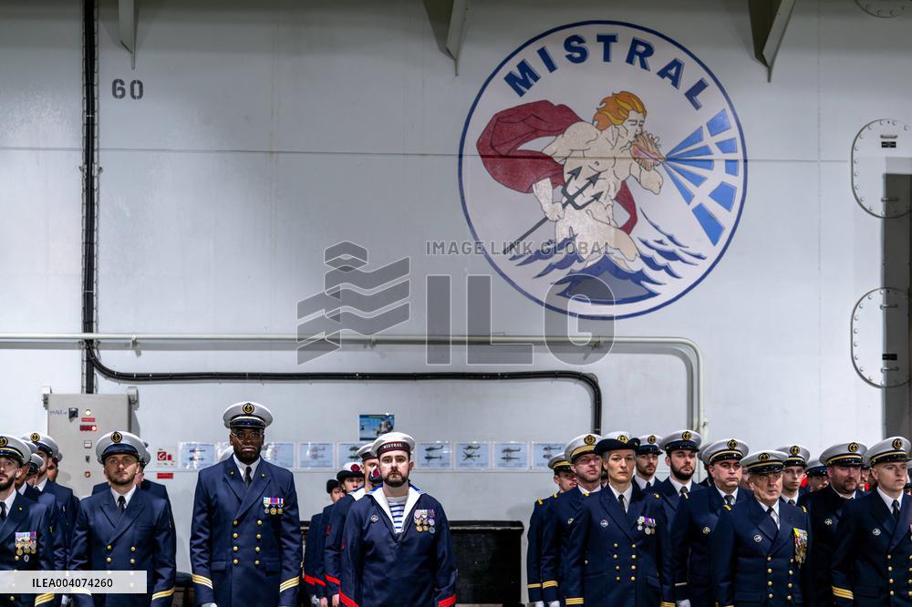 Departure of The Joan of Arc Mission 25 - Toulon