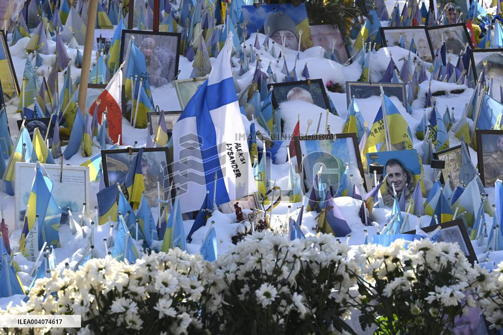 Third anniversary of Russia's invasion of Ukraine