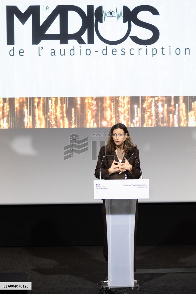 Marius Prize For Audio Description 2025 Ceremony