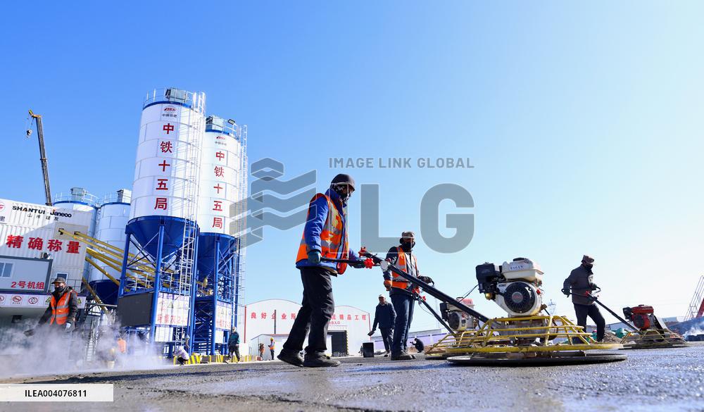 Lanzhou-Zhangye High-Speed Railway Construction