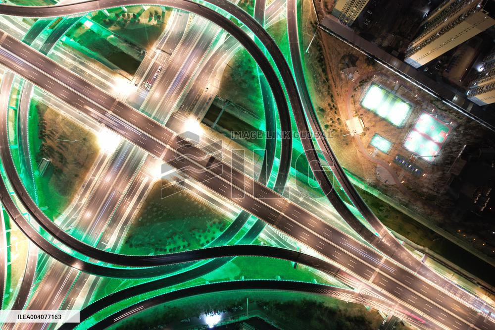 Newly Built Overpass in Shijiazhuang