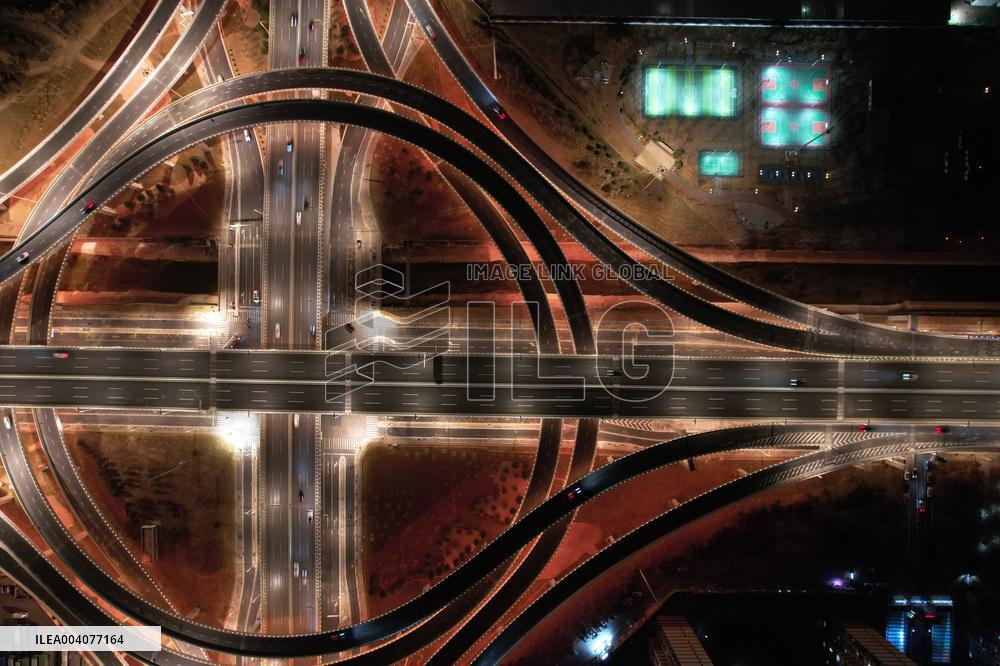 Newly Built Overpass in Shijiazhuang