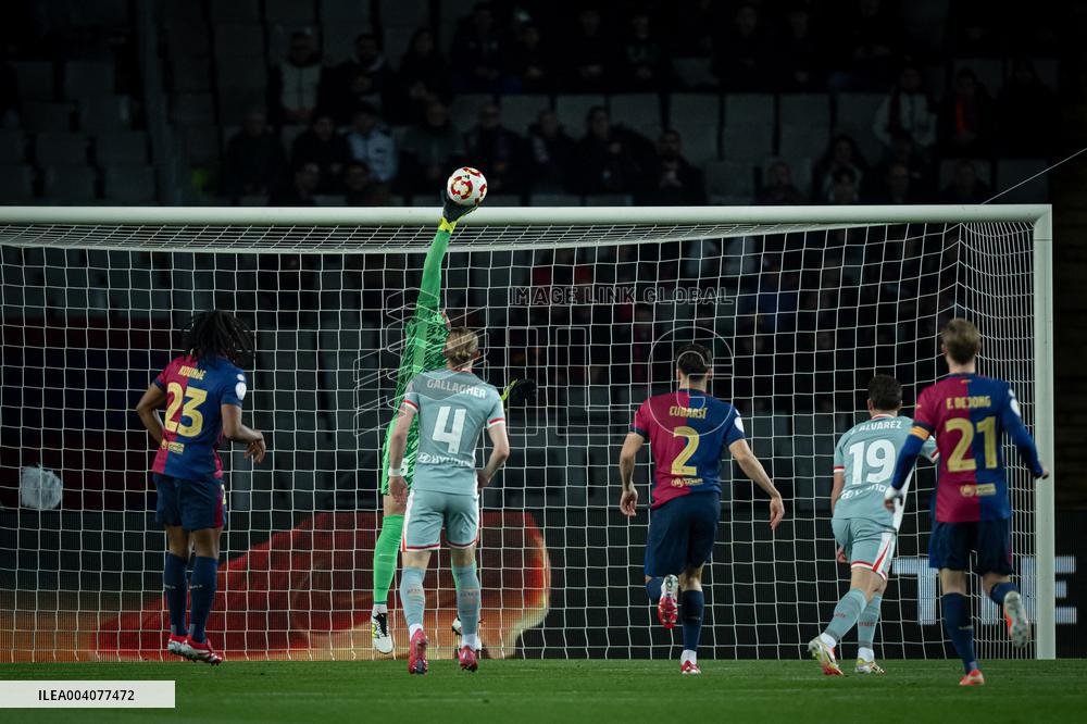 CALCIO - Spanish cup - FC BARCELONA - ATLETICO DE MADRID