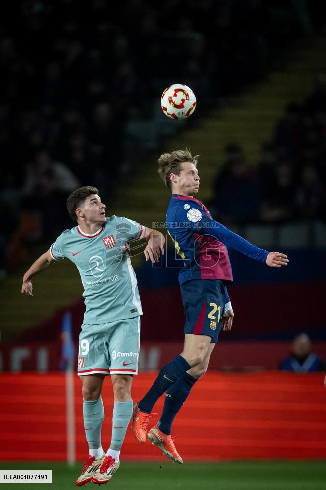 CALCIO - Spanish cup - FC BARCELONA - ATLETICO DE MADRID