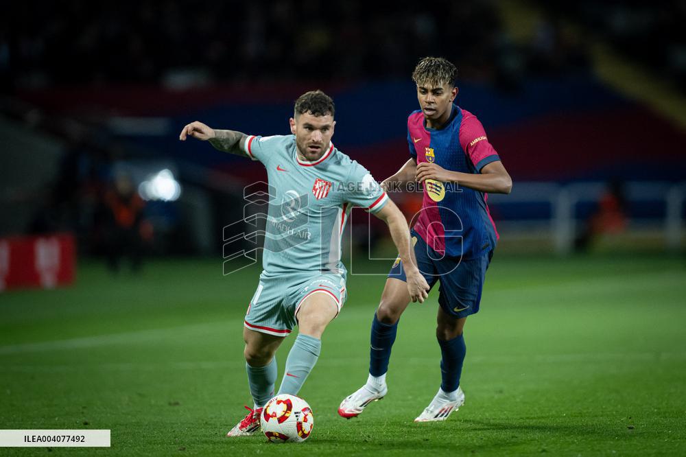 CALCIO - Spanish cup - FC BARCELONA - ATLETICO DE MADRID