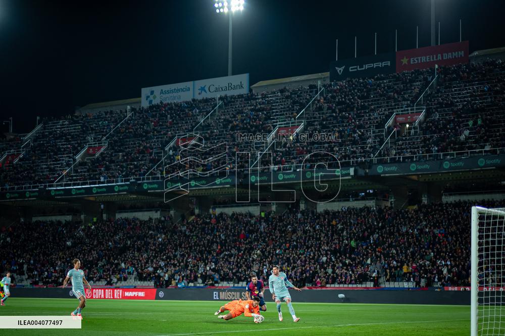 CALCIO - Spanish cup - FC BARCELONA - ATLETICO DE MADRID