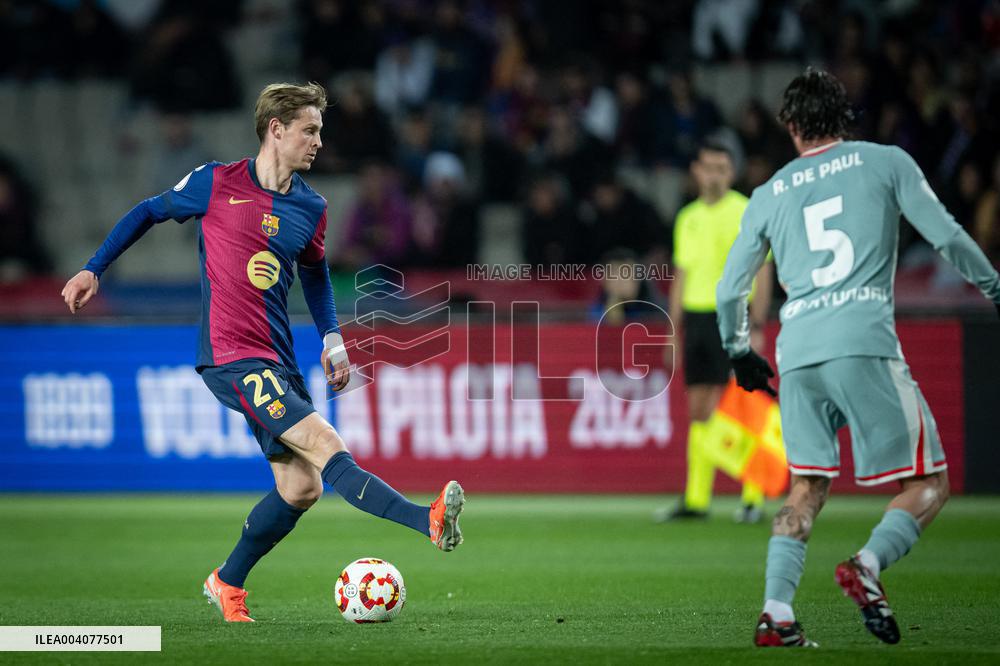 CALCIO - Spanish cup - FC BARCELONA - ATLETICO DE MADRID