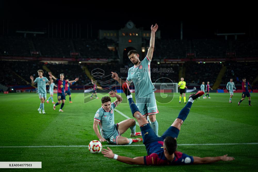 CALCIO - Spanish cup - FC BARCELONA - ATLETICO DE MADRID