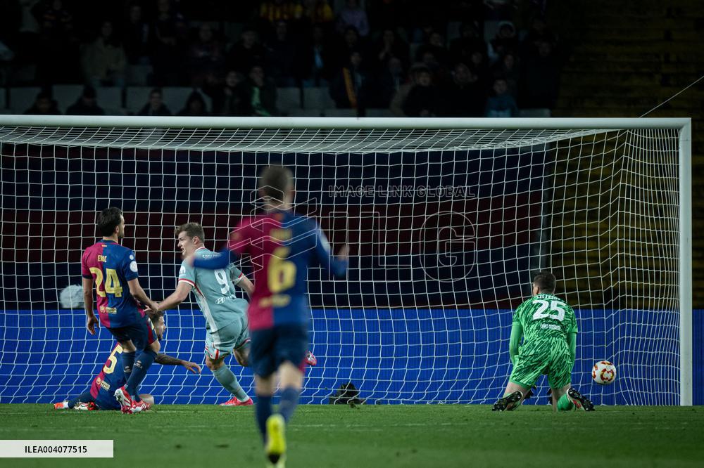 CALCIO - Spanish cup - FC BARCELONA - ATLETICO DE MADRID