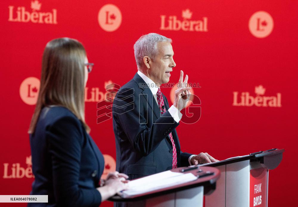 Freeland Addresses Liberal Leadership Debate in Montreal