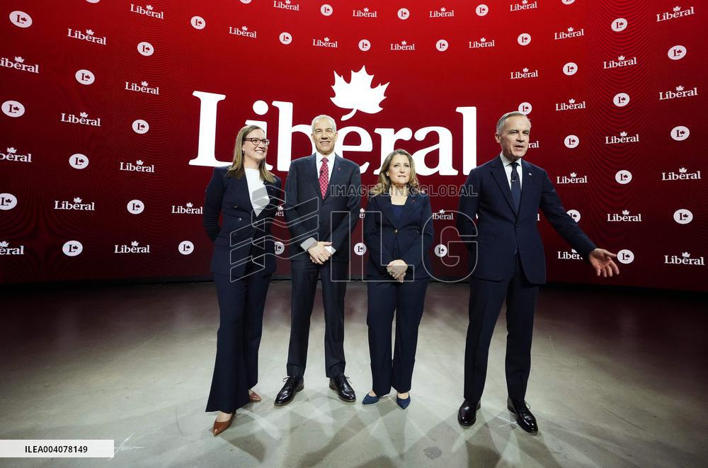 Freeland Addresses Liberal Leadership Debate in Montreal